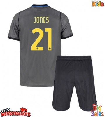 Inter Milan Curtis Jones #21 Replica Third Stadium Kit for Kids 2026-27 Short Sleeve (+ pants)